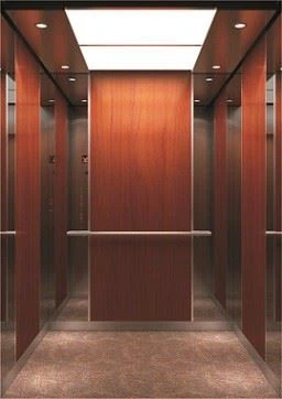 Thang máy gia đình phong cách gỗ